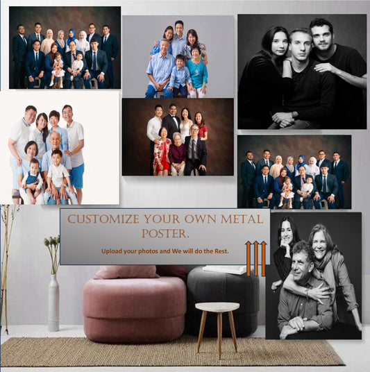 Customize your HD Metal Print. Print Your Memories!