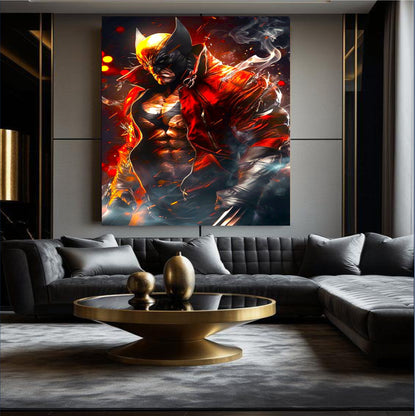 Monster Wolverine 2.0-HD Metal Print